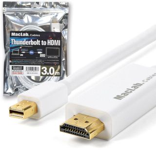 thunderbolt to HDMI ケーブル(映像用ケーブル)