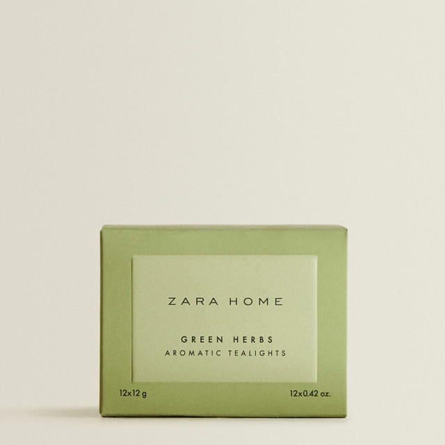 ZARA HOME(ザラホーム)の新品 ZARA HOME ザラホーム アロマティック ティーライト コスメ/美容のリラクゼーション(アロマグッズ)の商品写真