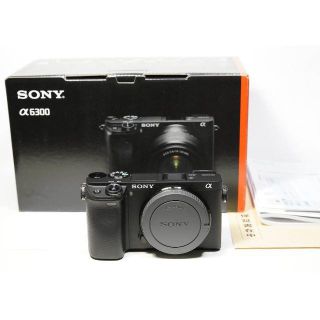 ソニー(SONY)のSONY のミラーレス デジタル一眼カメラ α6300 [ILCE-6300M](デジタル一眼)