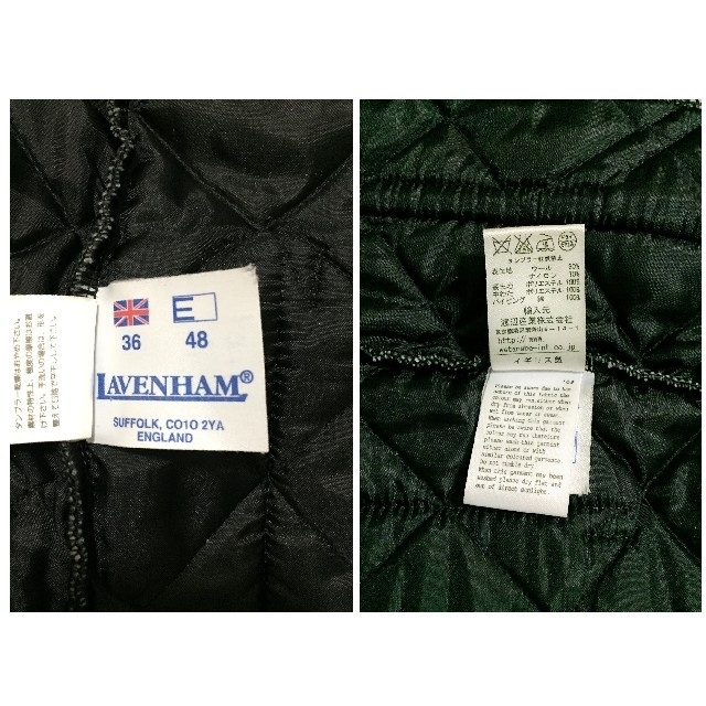 LAVENHAM(ラベンハム)の《再値下げ》 ラベンハム LAVENHAM ウール キルティング ジャケット メンズのジャケット/アウター(その他)の商品写真