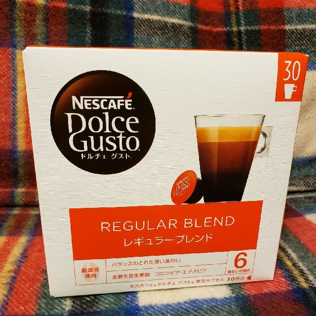 Nestle(ネスレ)のネスカフェドルチェグスト　レギュラーブレンド30杯分 食品/飲料/酒の飲料(コーヒー)の商品写真