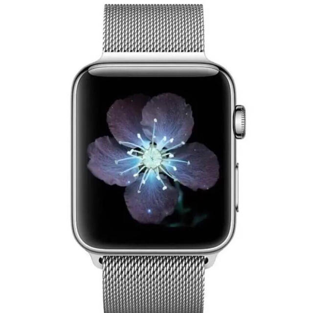 Apple Watch(アップルウォッチ)のアップルウォッチ Apple Watch ベルト バンド 強力磁石 【送料無料】 メンズの時計(金属ベルト)の商品写真