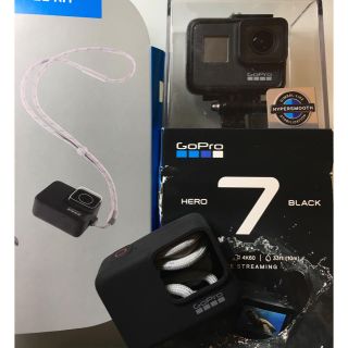 ゴープロ(GoPro)のGoPro7Hero black スリーブ＋ランヤードセット(ビデオカメラ)