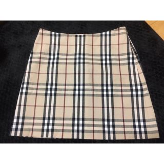 バーバリー(BURBERRY)のBurberry  ノヴァチェック柄スカート　レディース(ミニスカート)