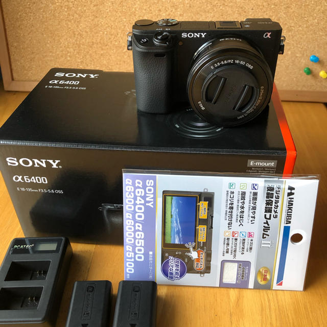 SONY α6400 パワーズームレンズ　美品のサムネイル