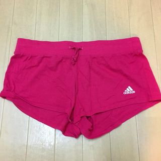 アディダス(adidas)のadidas ショートパンツ ピンク S(ヨガ)