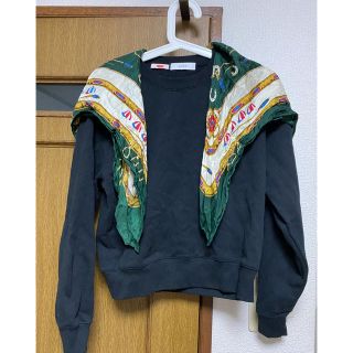 アメリヴィンテージ(Ameri VINTAGE)の専用　Ameri  スカーフスエットリメイクトップス(トレーナー/スウェット)