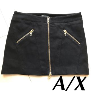 アルマーニエクスチェンジ(ARMANI EXCHANGE)のA|Xアルマーニ エクスチェンジ　ブラックタイトスカート(ミニスカート)