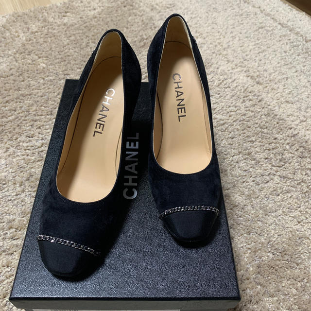 CHANEL - CHANEL シャネル スエード パンプス 36 超美品☆の通販 by