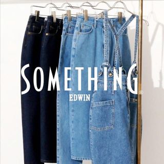 スピックアンドスパン(Spick & Span)のspick&span×SOMETHING デニムタイトスカート(その他)