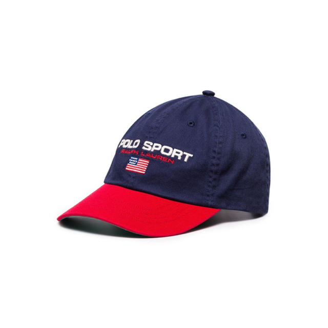 美品 POLO SPORT ポロスポーツ キャップ 紺 ネイビー