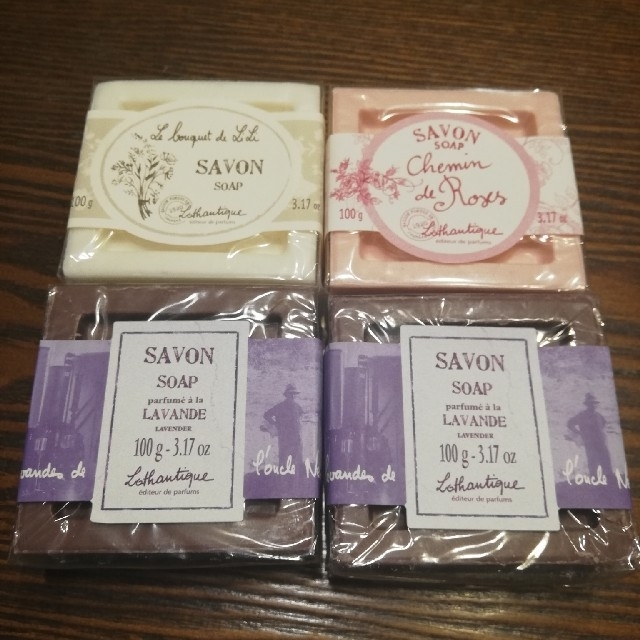 SABON(サボン)のLothantique マルセイユソープ4点セット コスメ/美容のボディケア(ボディソープ/石鹸)の商品写真