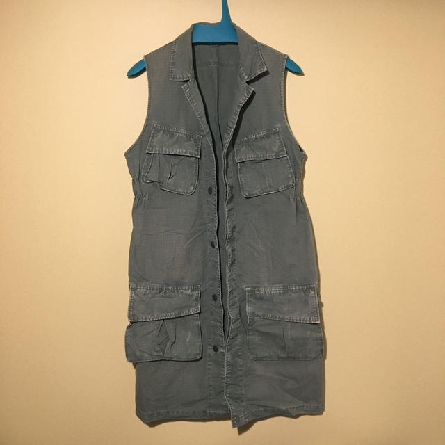 DENIM DUNGAREE(デニムダンガリー)のDENIM DUNGAREE 袖なしワンピース キッズ/ベビー/マタニティのキッズ服女の子用(90cm~)(ワンピース)の商品写真