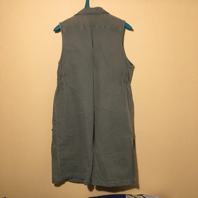 DENIM DUNGAREE(デニムダンガリー)のDENIM DUNGAREE 袖なしワンピース キッズ/ベビー/マタニティのキッズ服女の子用(90cm~)(ワンピース)の商品写真