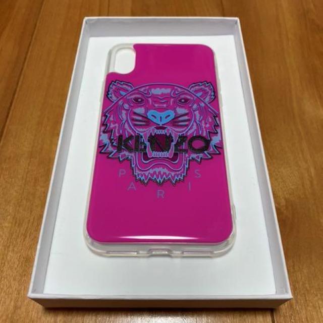 KENZO(ケンゾー)の★新品 【KENZO】iPhoneXS/Xケース ビビッドピンク スマホ/家電/カメラのスマホアクセサリー(iPhoneケース)の商品写真