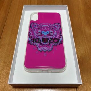 ケンゾー(KENZO)の★新品 【KENZO】iPhoneXS/Xケース ビビッドピンク(iPhoneケース)