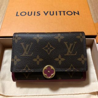 ルイヴィトン(LOUIS VUITTON)の♡ルイヴィトン ポルトフォイユ フロール コンパクト　モノグラム 財布♡(財布)