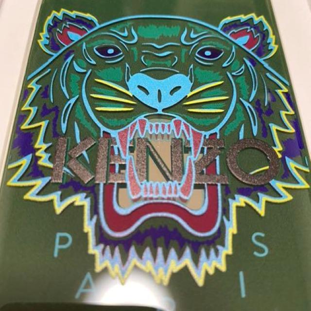 KENZO(ケンゾー)の★新品 【KENZO】iPhoneXS/Xケース　グリーン スマホ/家電/カメラのスマホアクセサリー(iPhoneケース)の商品写真