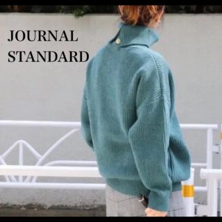 ジャーナルスタンダード(JOURNAL STANDARD)の【2018AW】1回着用のみ 極美品 ジャーナルスタンダード アゼタートルニット(ニット/セーター)