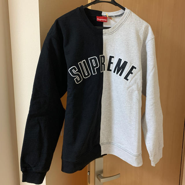 Supreme Split Crewneck Sweatshirt XL