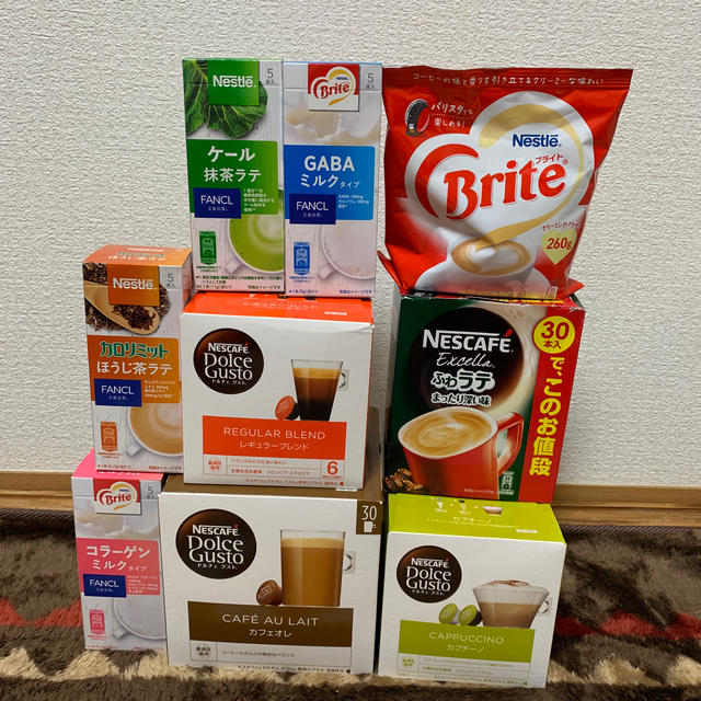 Nestle - 【再・値下げ】ネスレ ドルチェ グスト 9個セット‼️の通販 by ゆいみーママ's shop｜ネスレならラクマ