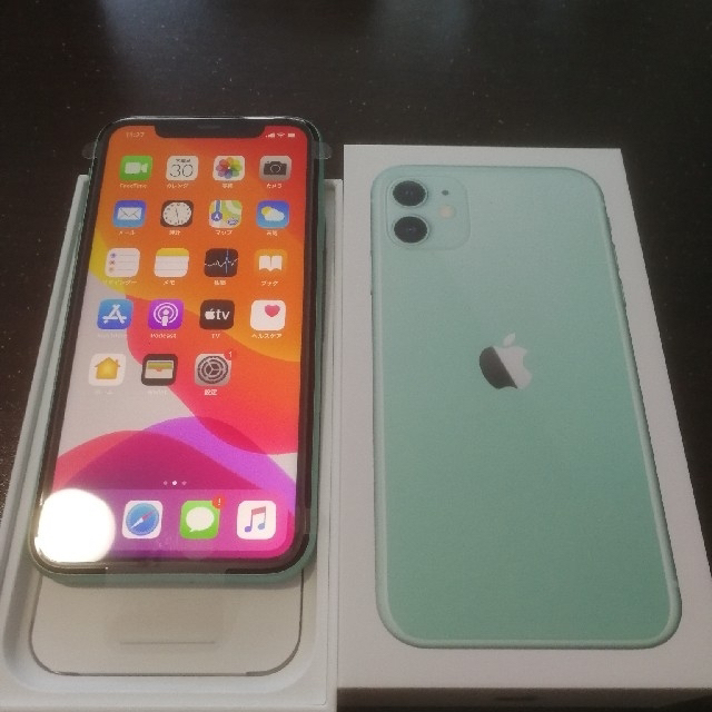 iPhone 11
64GB
グリーン
simフリー