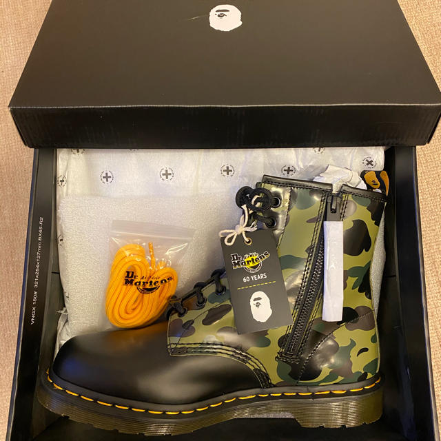 Dr.Martens×エイプ 1460 BAPE ZIP 8ホール(CAMO)