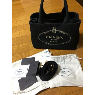 プラダ(PRADA)のPRADA★プラダ★カナパ★黒★Sサイズ(トートバッグ)