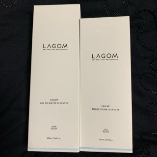 ラーゴム(LAGOM)のラゴム セルアップ モイスチャー クレンジング デュオ 新品(洗顔料)