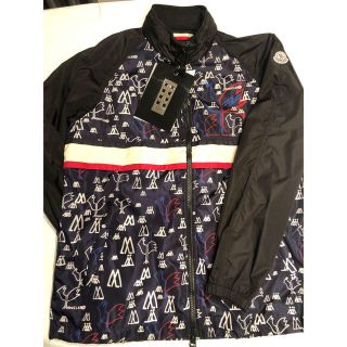 モンクレール(MONCLER)の値下げ新品モンクレール ジーニアス ALLOS ナイロンジャケット　サイズ3 紺(ナイロンジャケット)