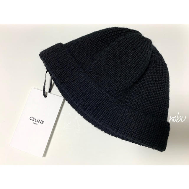 新品【 CELINE 】BEANIE IN KNIT ビーニー ニットキャップニット帽/ビーニー