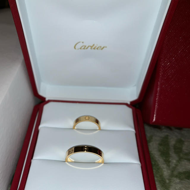 Cartier(カルティエ)のカルティエ 【9号・21号】ラブリングフルセット レディースのアクセサリー(リング(指輪))の商品写真