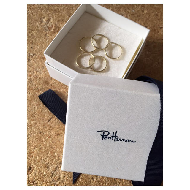 Ron Herman(ロンハーマン)のロンハーマン 5連 指輪 リング 梨花 レディースのアクセサリー(リング(指輪))の商品写真