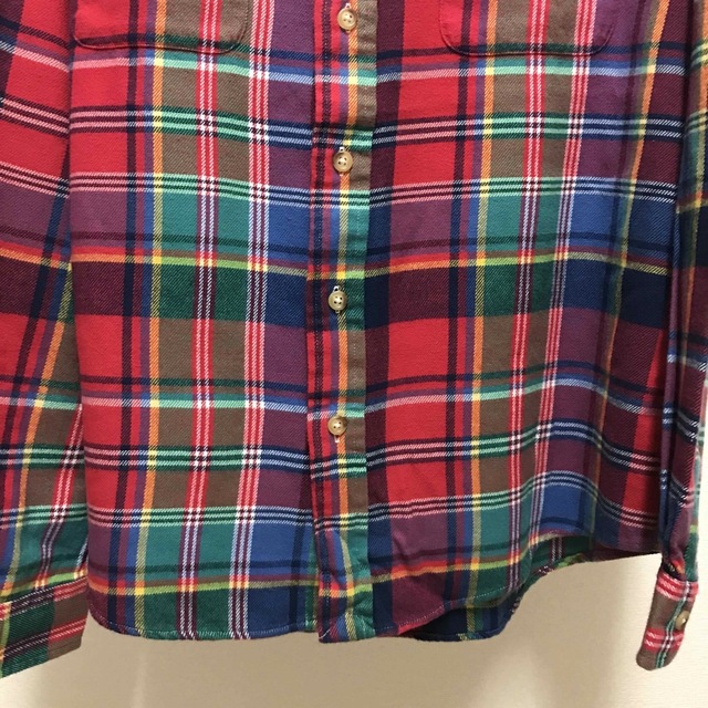 POLO RALPH LAUREN(ポロラルフローレン)の④ラルフローレン POLO RALPH LAUREN ネルシャツ チェック メンズのトップス(シャツ)の商品写真