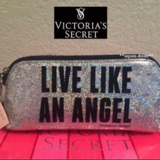 ヴィクトリアズシークレット(Victoria's Secret)の 豪華キラキラ☆お洒落なVictoria's secretポーチ  (ポーチ)