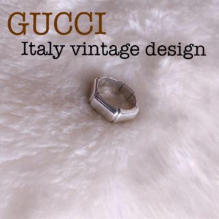 グッチ(Gucci)のGUCCI ☺︎ グッチ イタリア スターリングシルバー リング(リング(指輪))