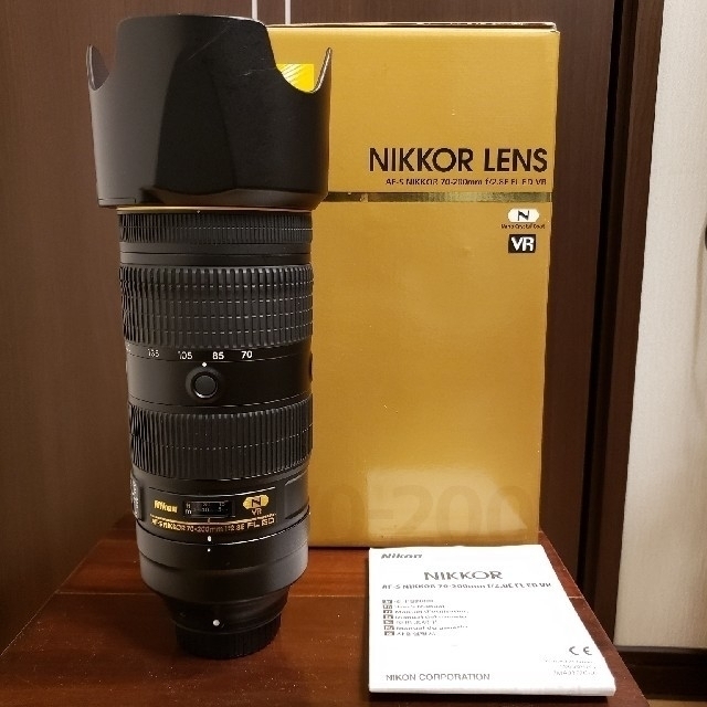 お気にいる 70-200mm NIKKOR AF-S - Nikon f/2.8E VR ED FL レンズ