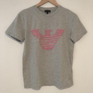 エンポリオアルマーニ(Emporio Armani)のエンポリオアルマーニ Tシャツ 半袖 40 ロゴデザインTシャツ(Tシャツ(半袖/袖なし))