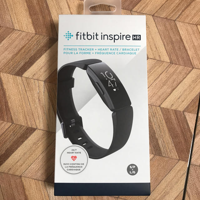 【新品　未開封】Fitbit INSPIRE HR BLACK