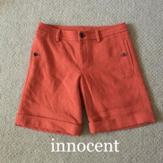 イノセントワールド(Innocent World)の☆イノセント　ウール混ショートパンツ(ショートパンツ)