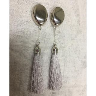 トゥデイフル(TODAYFUL)のしずくビーズ タッセル チェーン ピアス イヤリング♡(ピアス)