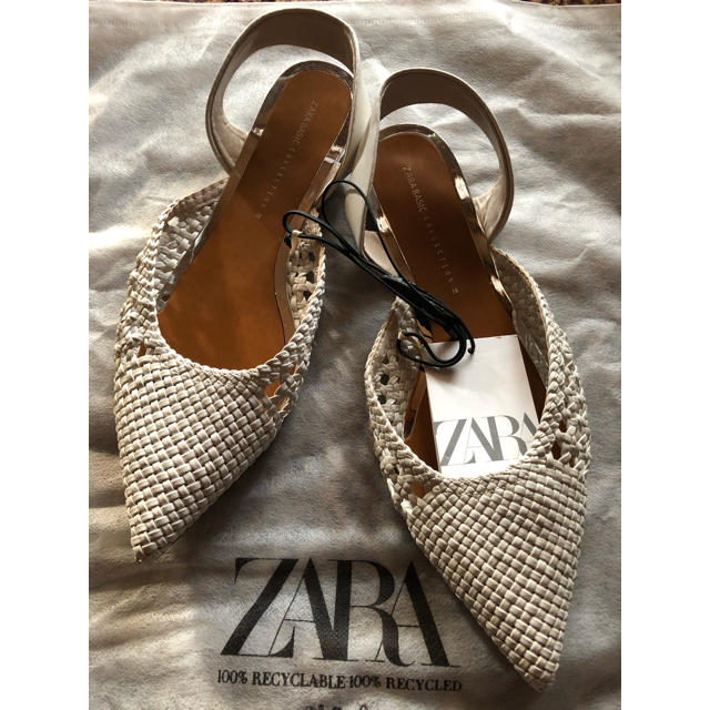 ZARA(ザラ)のZARA.  今季(タグ付き新品未使用) パンプス レディースの靴/シューズ(ハイヒール/パンプス)の商品写真