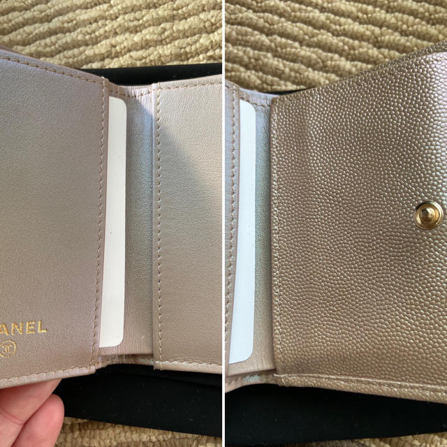 CHANEL(シャネル)のシャネル CHANEL 3つ折り　コンパクト財布　 レディースのファッション小物(財布)の商品写真