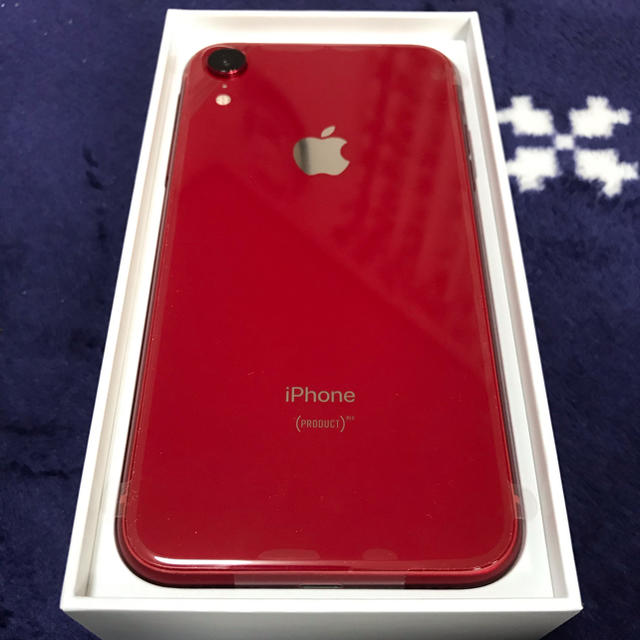 iPhone XR 64G レッド スマートフォン/携帯電話 iPhone XR 64G レッド スマートフォン/携帯電話