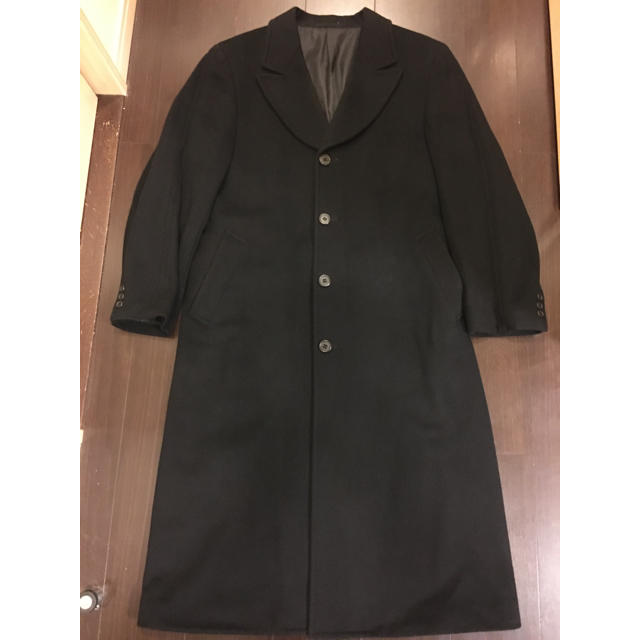 DDNP様専用Black chester coat メンズのジャケット/アウター(チェスターコート)の商品写真