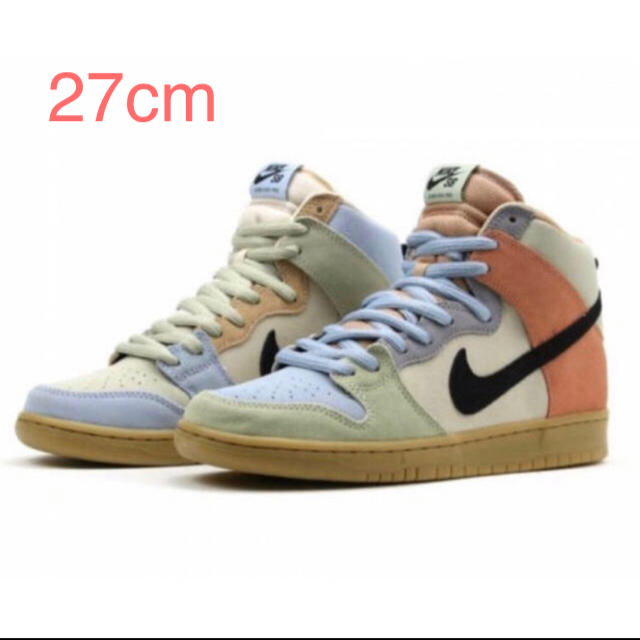 Nike Dunk Sb High Easter/Spectrum 27の 