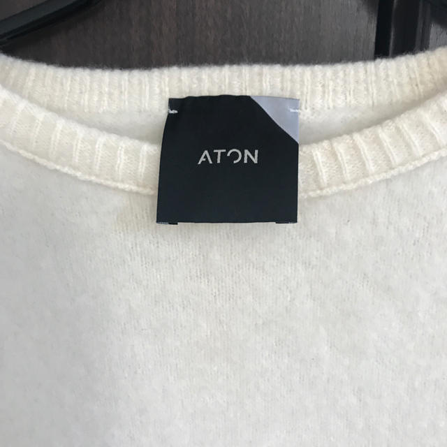 ATON by uni0804's shop｜ラクマ カシミアニットトップス エイトンの通販 爆買い安い