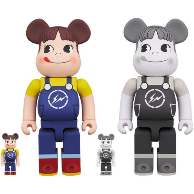 MEDICOM TOY(メディコムトイ)のMILKY THE CONVENI PEKO BE@RBRICK 2色セット エンタメ/ホビーのコレクション(その他)の商品写真