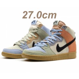 ナイキ(NIKE)のNIKE SB DUNK HIGH "EASTER SPECTRUM 27.0(スニーカー)