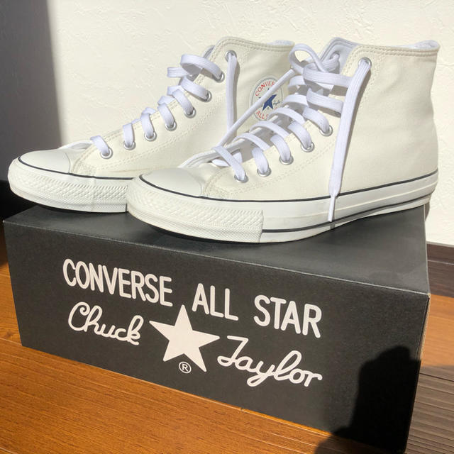 CONVERS Chuck Taylar ハイカット　白